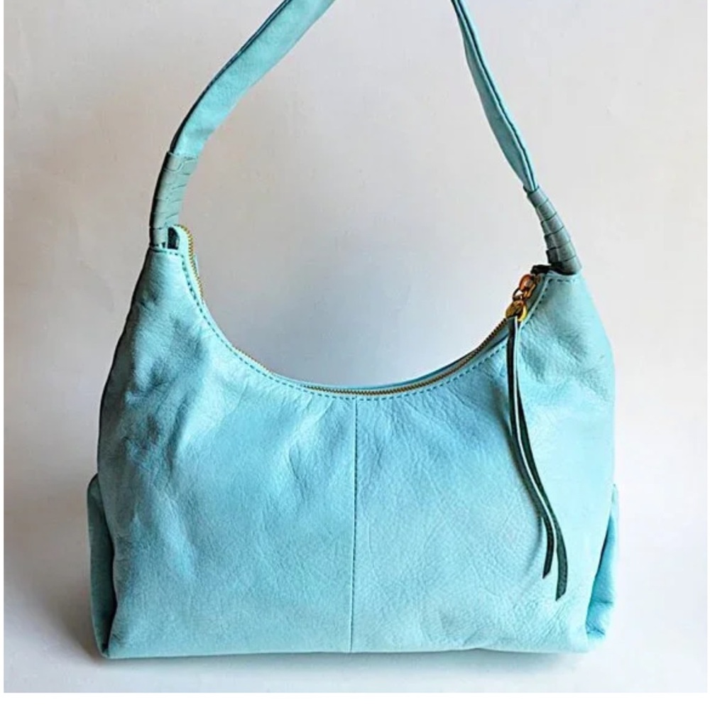 HOBO Teal Shoulder Hobo Bag